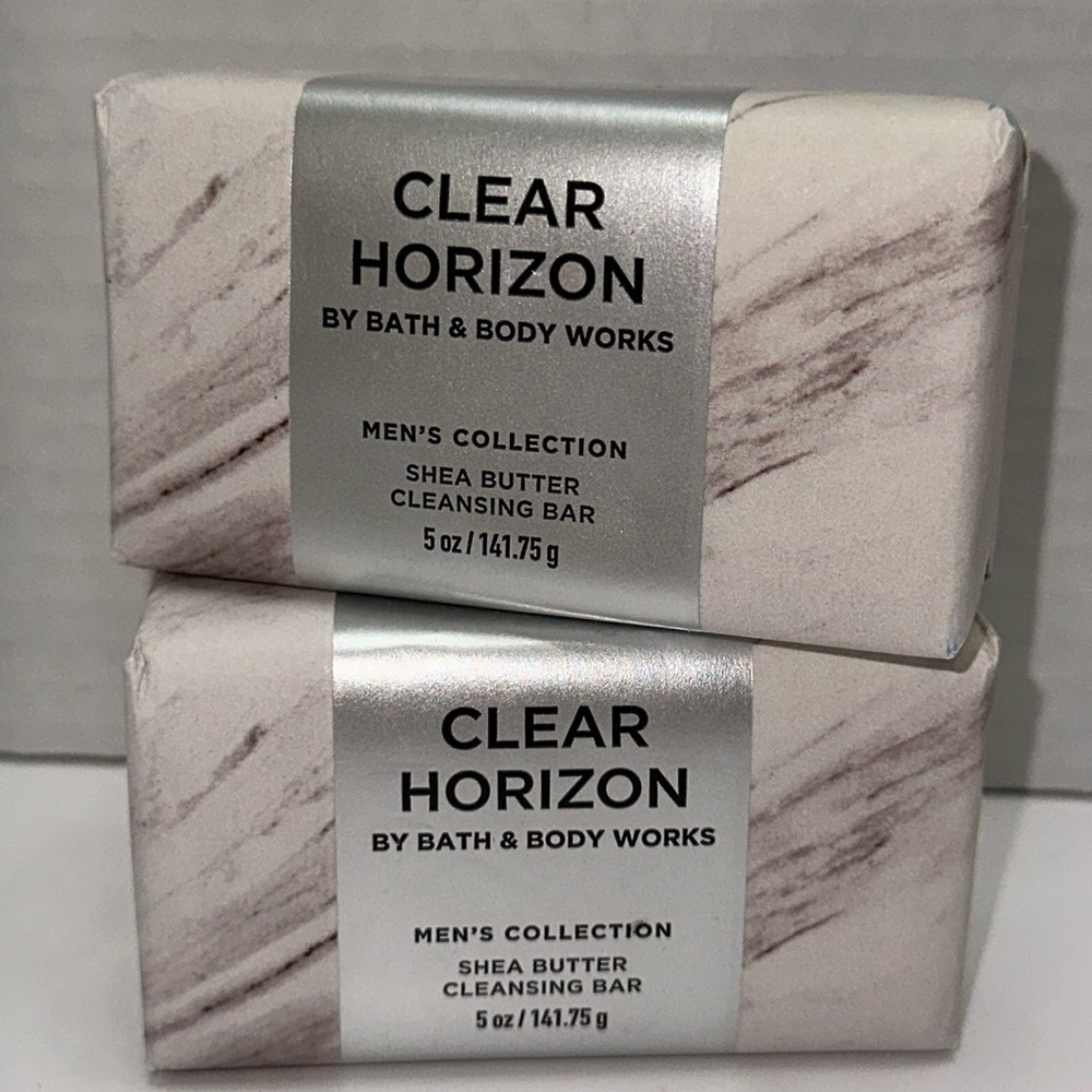 NWT Bath & Body‎ Works Clear Horizon soap 5 oz. Shea butter cleansing bar Men’s